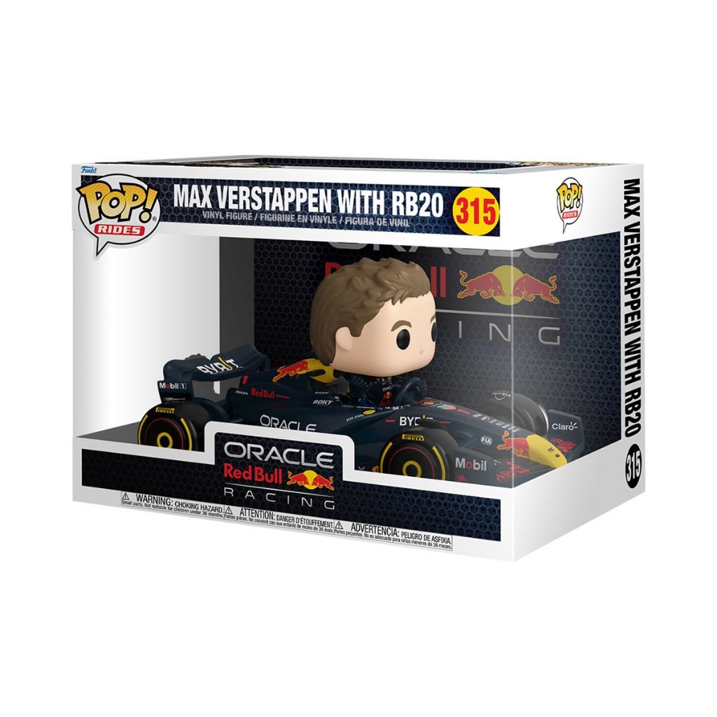 Funko POP Red Bull Racing Formula One Team 315 Max Verstappen With RB20 Super Deluxe Pop Rides