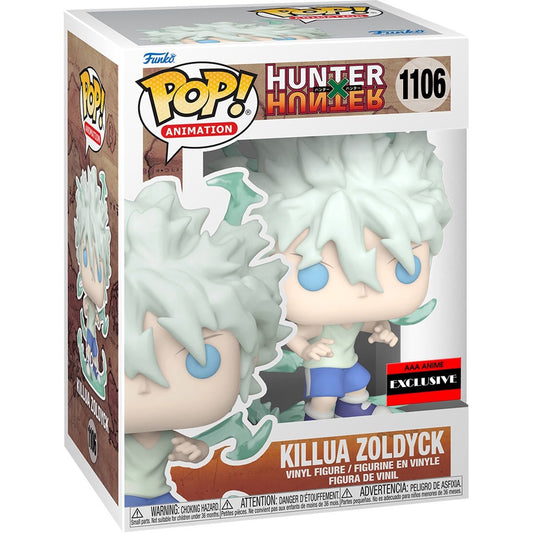 Funko POP Hunter x Hunter 1106 Killua Zoldyck AAA Anime Exclusive
