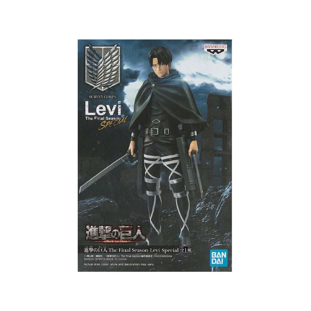 Banpresto Attack On Titan The Final Season-Levi-Special