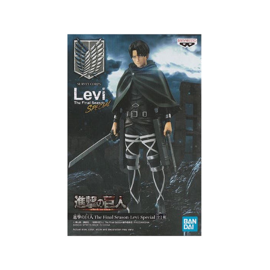 Banpresto Attack On Titan The Final Season-Levi-Special