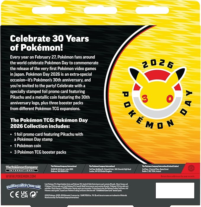 Pokémon TCG: Pokémon Day Collection 2026