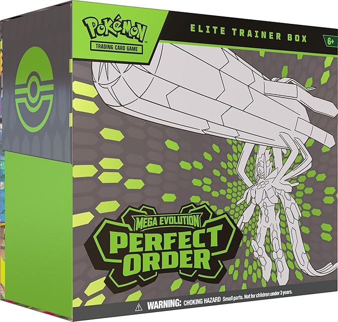 Pokémon TCG: Mega Evolution-Perfect Order Elite Trainer Box ETB