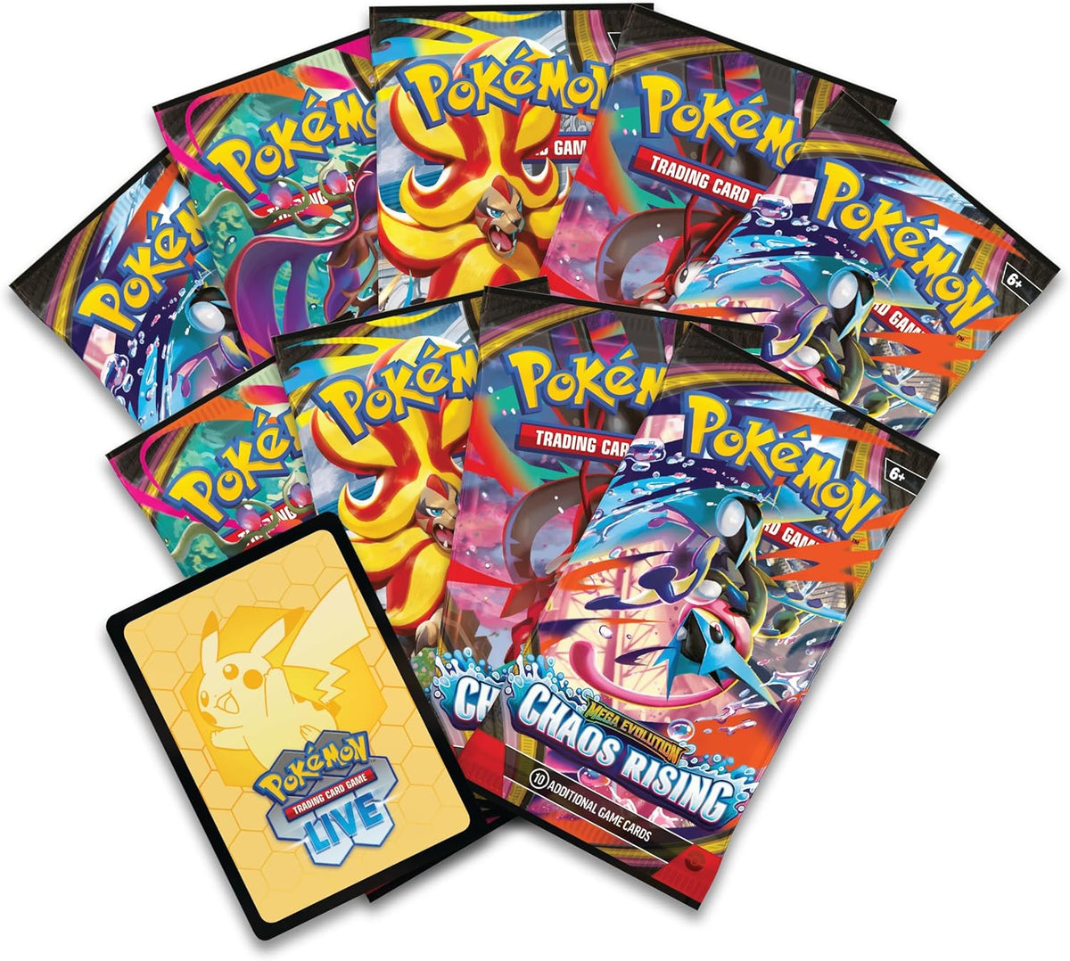 Pokémon TCG: Mega Evolution-Chaos Rising Elite Trainer Box ETB