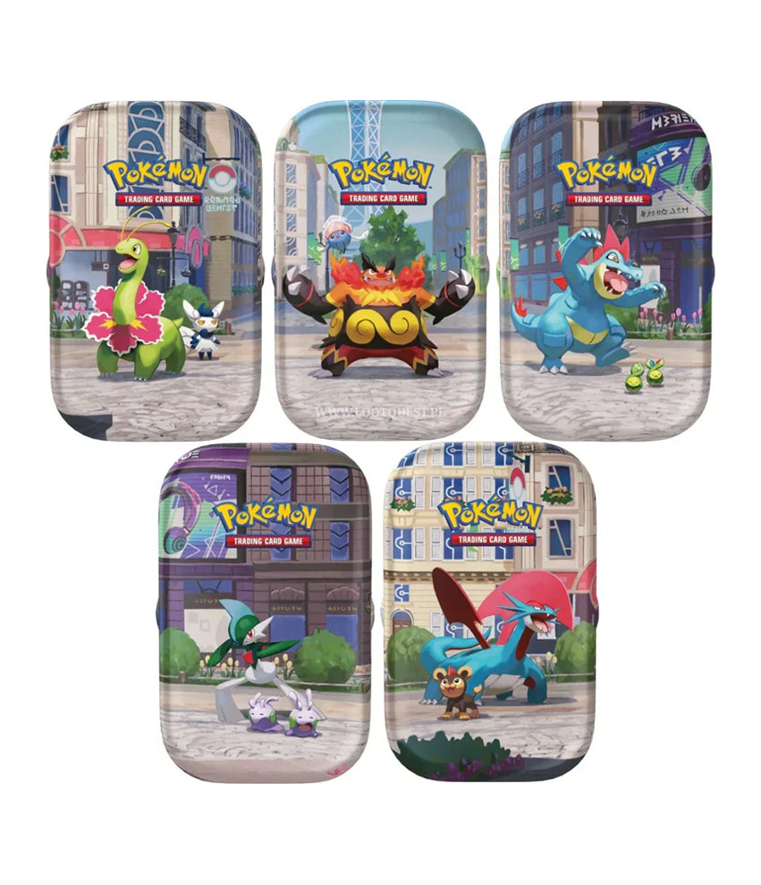 Pokémon TCG: Lumiose City Mini Tin Display (10 Mini Tins)