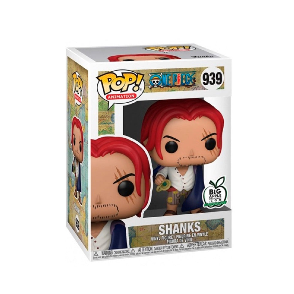 Funko POP One Piece 319 Shanks Big Apple Collectibles Exclusive