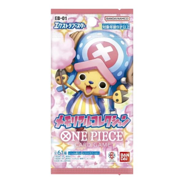 Bandai One Piece TCG Memorial Collection EB-01 Extra Booster Pack (Jap)
