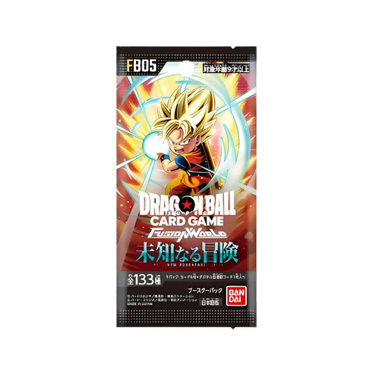 Bandai Dragon Ball TCG Fusion World - New Adventure - (FB05) Booster Pack (Jap)