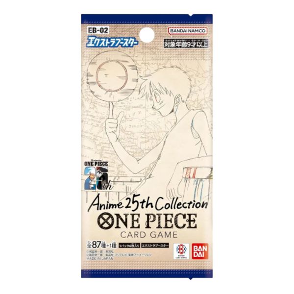 Bandai One Piece TCG Anime 25th Collection EB-02 Extra Booster Pack (Jap)