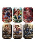 Bandai One Piece TCG Mini-Tin Pack Set Vol.1 (TS-01) Set of 6 (Jap)