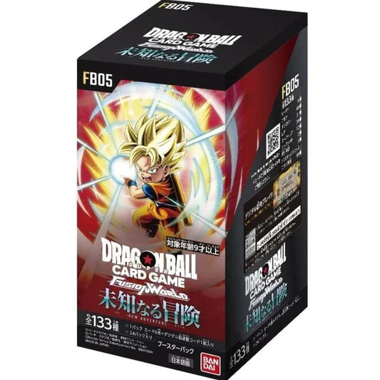 Bandai Dragon Ball TCG Fusion World - New Adventure - (FB05) Booster Box (Jap)