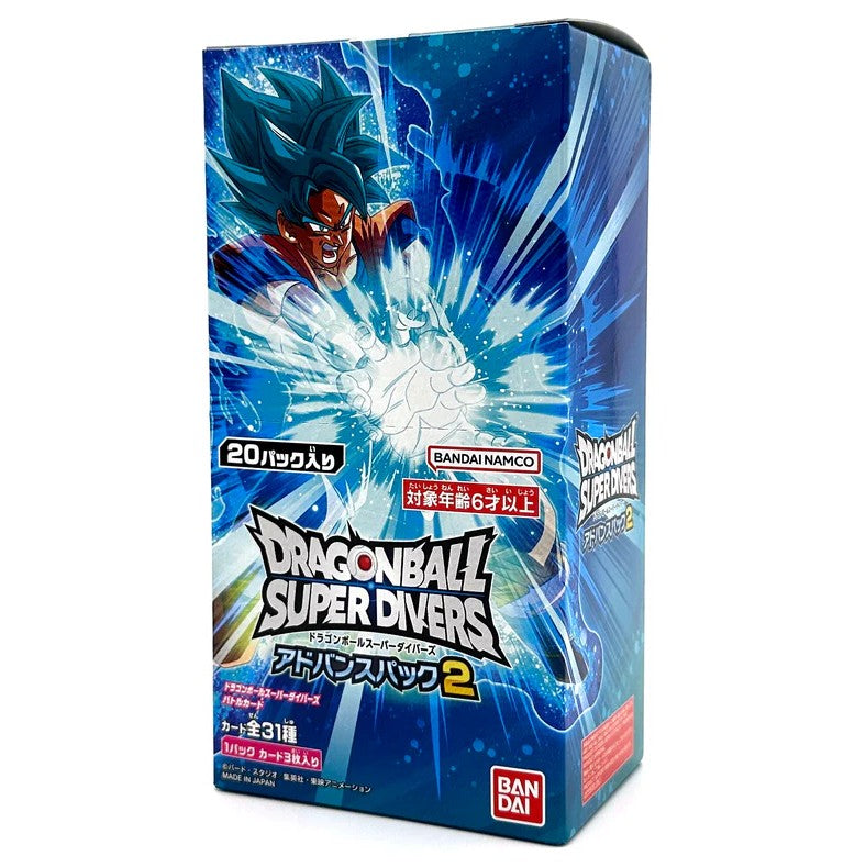 Bandai Dragon Ball TCG Super Divers Advance Pack 2 Booster Box