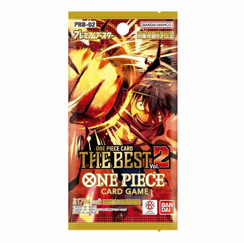 Bandai One Piece TCG The Best 2 PRB-02 Premium Booster Pack (Jap)
