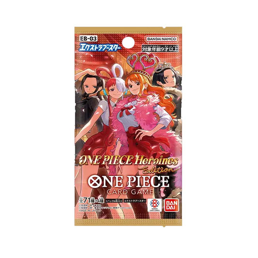 Bandai One Piece TCG Heroines Edition EB-03 Booster Pack (Jap)
