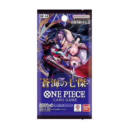 Bandai One Piece TCG The Azure Sea's Seven OP-14 Booster Pack (Jap)