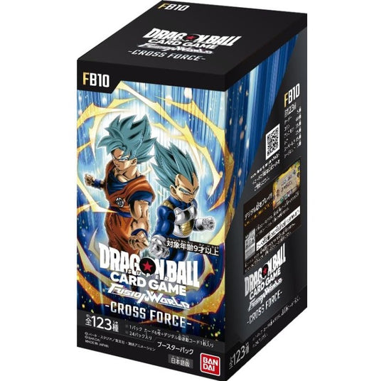 Bandai Dragon Ball TCG Fusion World - Cross Force - (FB10) Booster Box (Jap)