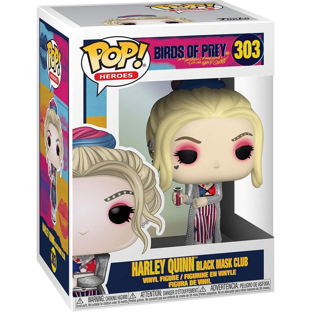 Funko POP DC 303 Harley Quinn (Black Mask Club)