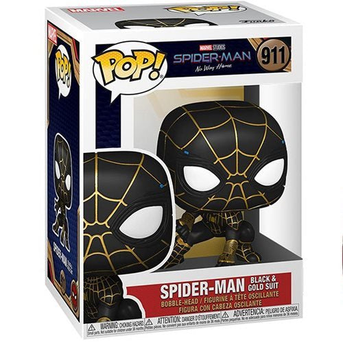 Funko POP Spider-Man No Way Home 911 Black & Gold Suit