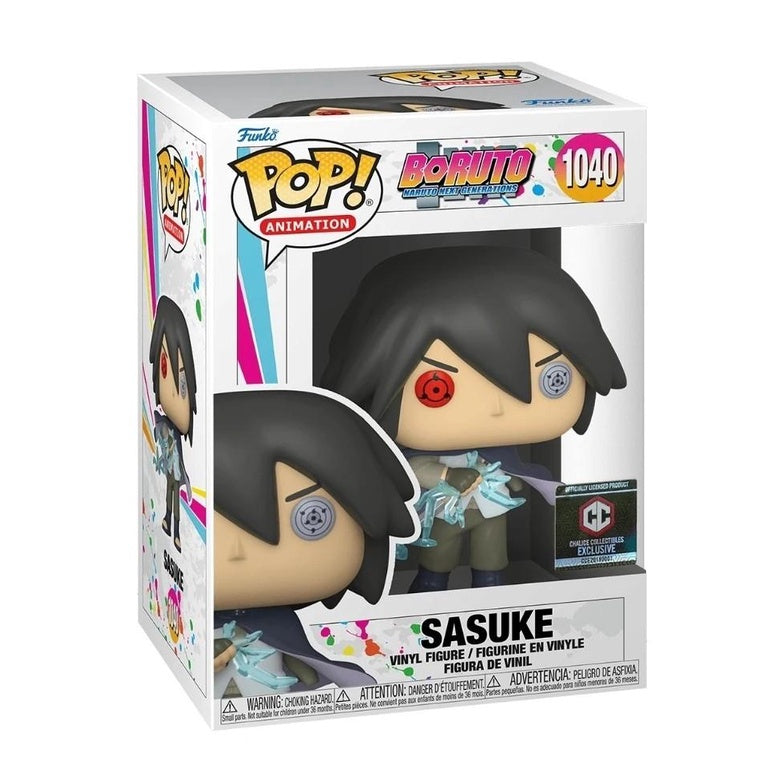 Funko POP Naruto Boruto 1040 Sasuke Chalice Exclusive