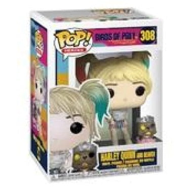 Funko POP DC 308 Harley Quinn and Beaver