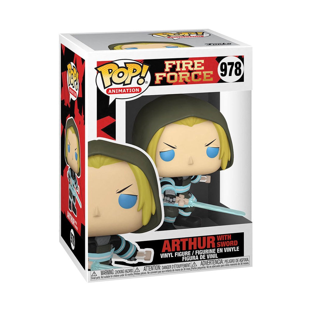 Funko POP Fire Force 978 Arthur with Sword