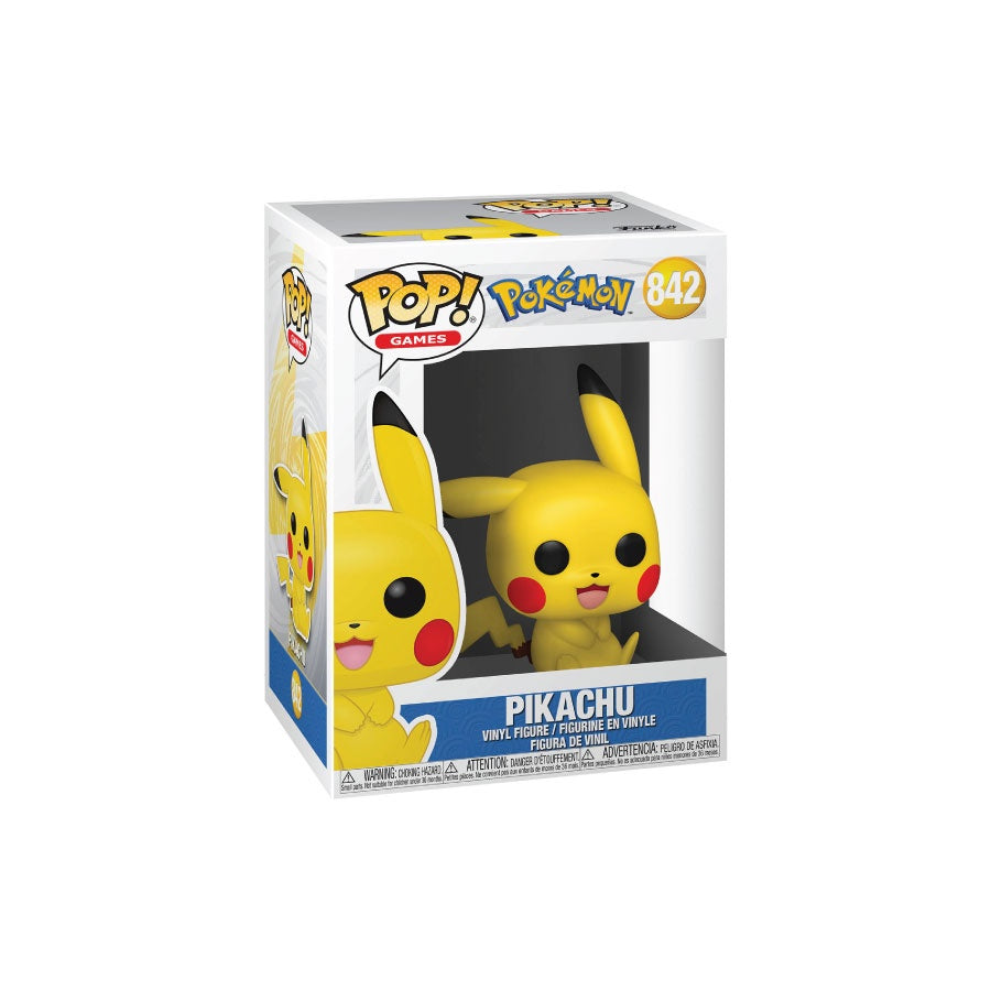 Funko POP Pokemon 842 Pikachu (Sitting)