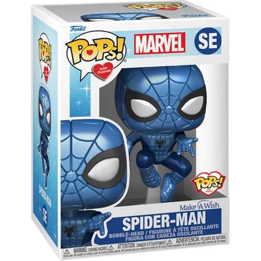 Funko POP Make-A-Wish Spider-Man Metallic