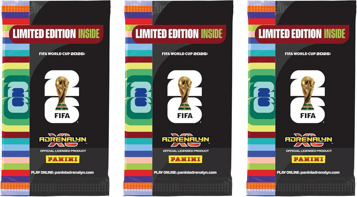 Panini FIFA World Cup 2026 XL Adrenalyn Trading Card TCG Pocket Tin (Assorted)