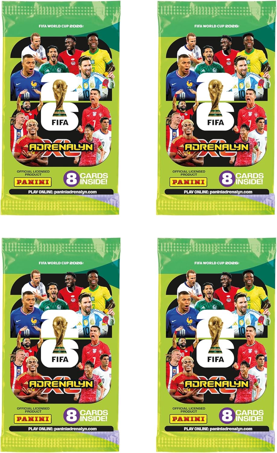 Panini FIFA World Cup 2026 XL Adrenalyn Trading Card TCG Pocket Tin (Assorted)