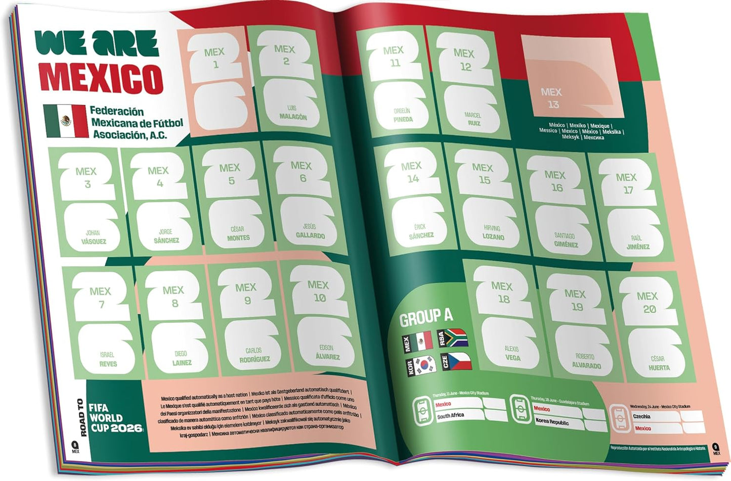 Panini FIFA World Cup 2026 Official Sticker Collection Album