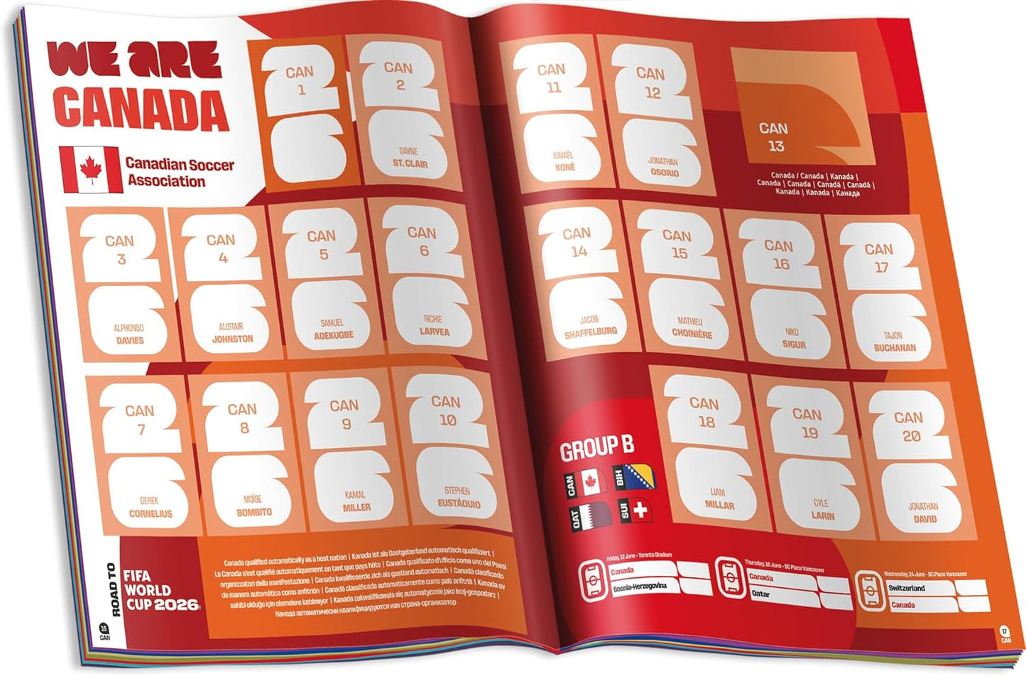 Panini FIFA World Cup 2026 Official Sticker Collection Album