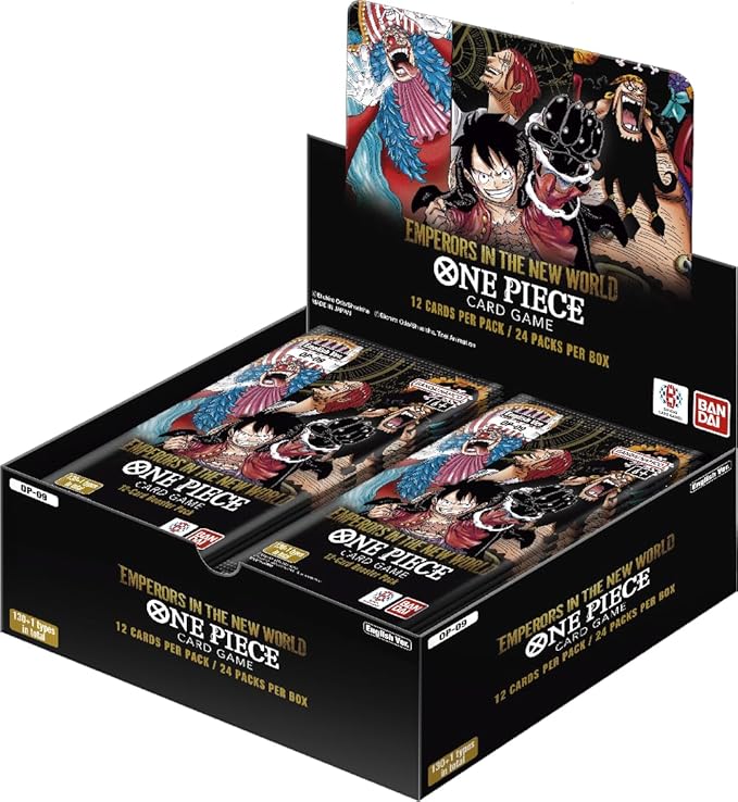 Bandai One Piece TCG Emperors In The New World OP-09 Booster Box 24 Packs (ENG)