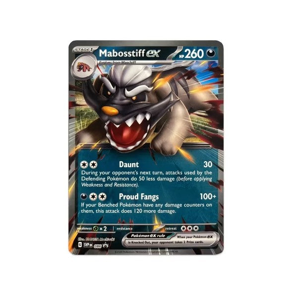 Pokémon TCG: Mabosstiff ex Showcase