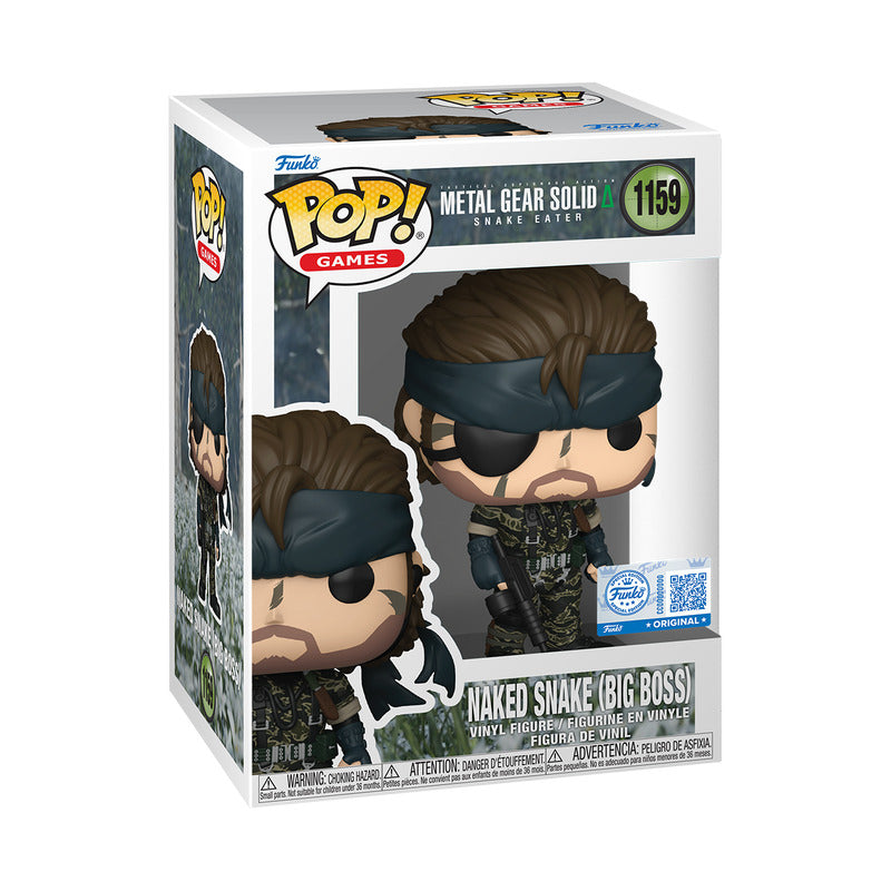 (Pre-Order) Funko POP Metal Gear Solid Delta: Snake Eater 1159 Naked Snake (Big Boss) Exclusive