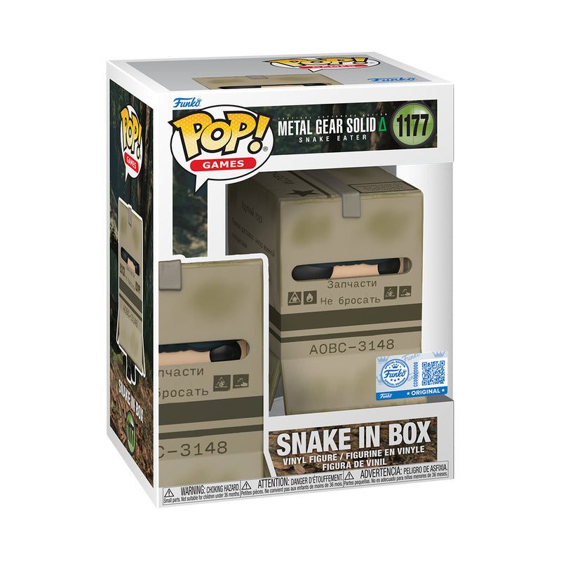 (Pre-Order) Funko POP Metal Gear Solid Delta: Snake Eater 1177 Snake in Box Exclusive