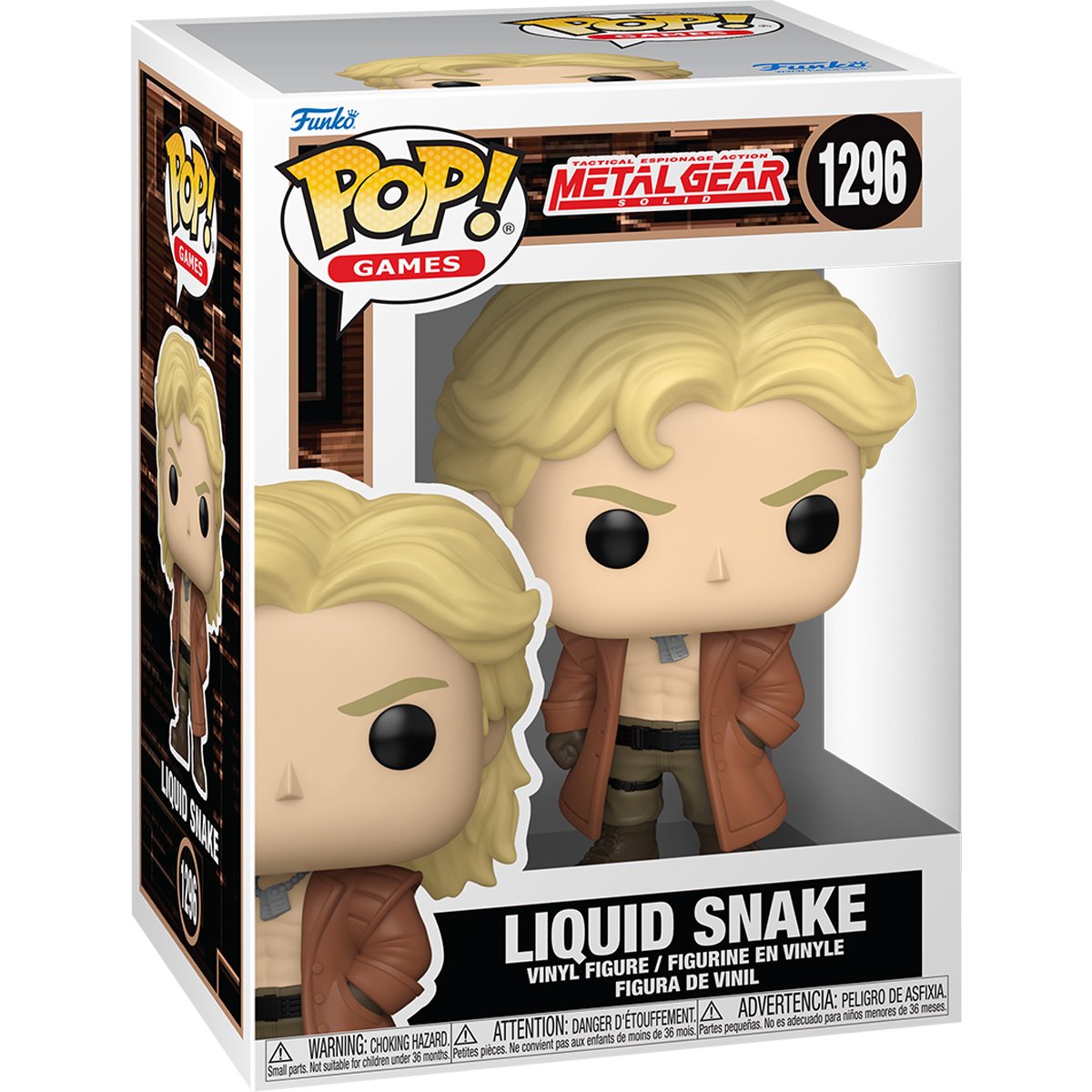 (Pre-Order) Funko POP Metal Gear Solid 1296 Liquid Snake