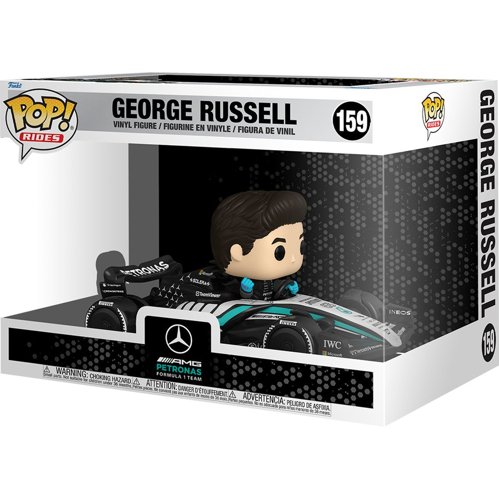 (Pre-Order) Funko POP Formula One Mercedes-AMG Petronas 159 George Russell Super Deluxe Pop Rides