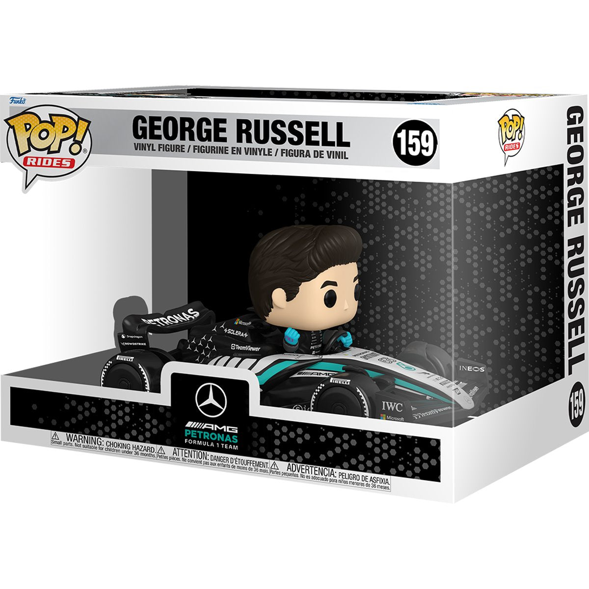 (Pre-Order) Funko POP Formula One Mercedes-AMG Petronas 159 George Russell Super Deluxe Pop Rides