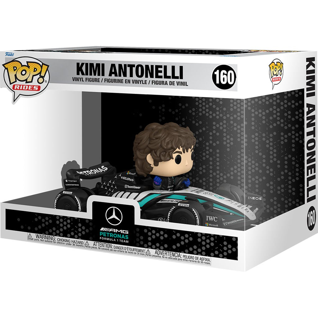 (Pre-Order) Funko POP Formula One Mercedes-AMG Petronas 160 Kimi Antonelli Super Deluxe Pop Rides