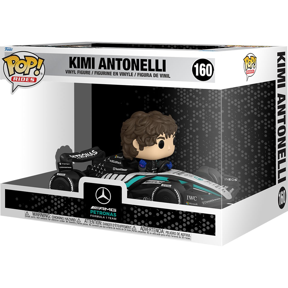 (Pre-Order) Funko POP Formula One Mercedes-AMG Petronas 160 Kimi Antonelli Super Deluxe Pop Rides