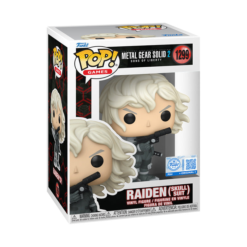 (Pre-Order) Funko POP Metal Gear Solid 2: Sons Of Liberty 1299 Raiden (Skull Suit) Exclusive