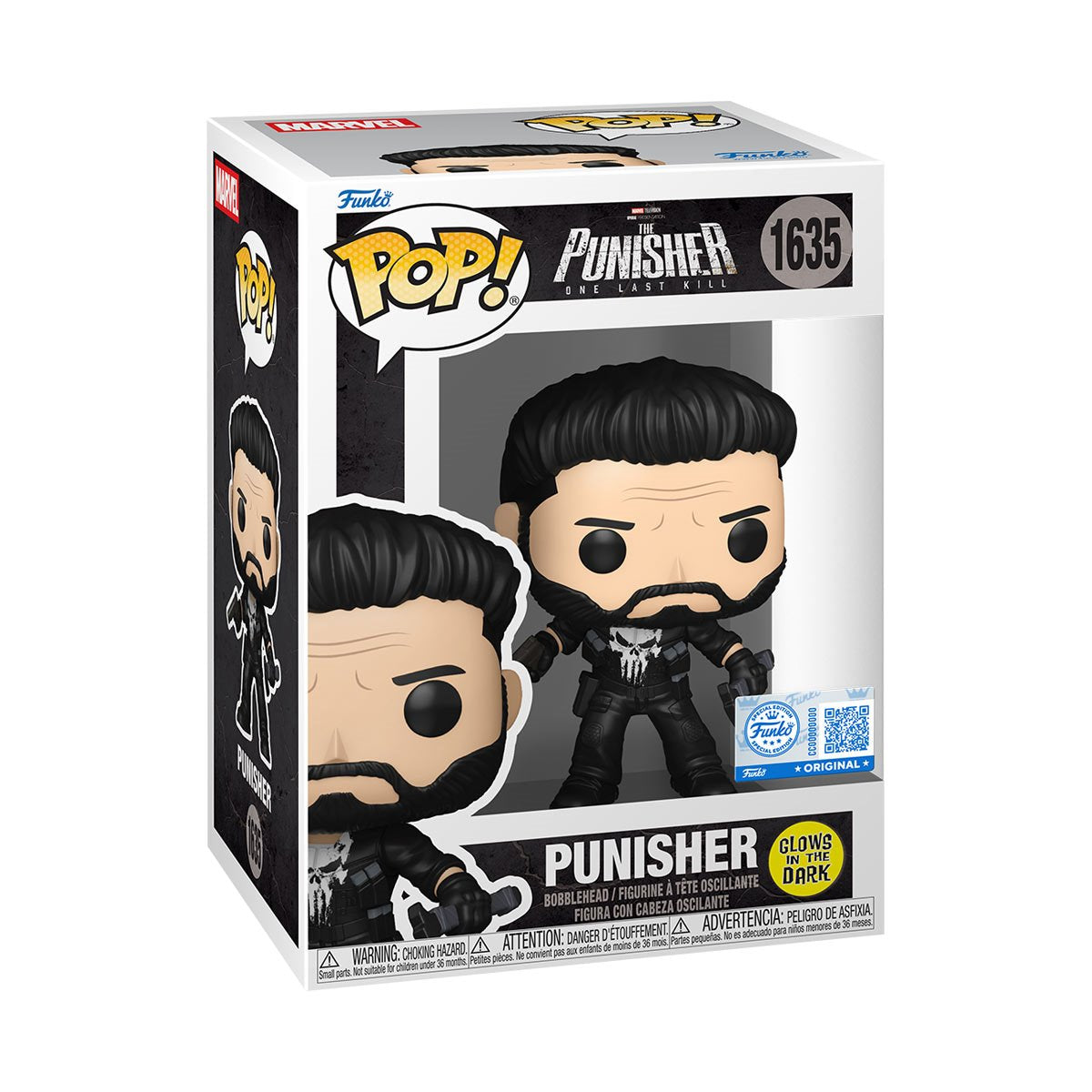 (Pre-Order) Funko POP Marvel The Punisher: One Last Kill 1635 Punisher (GITD) Exclusive