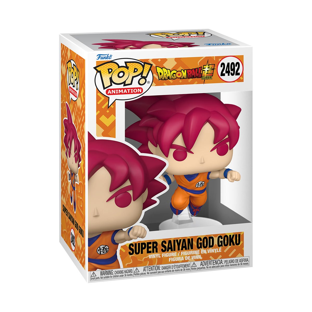 (Pre-Order) Funko POP Dragon Ball Super 2492 Super Saiyan God Goku