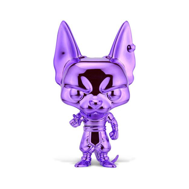 Funko POP! Dragon Ball Z 514 Beerus Purple Chrome Funimation Exclusive