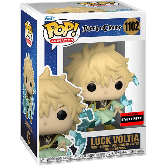 Funko POP Black Clover 1102 Luck Voltia AAA Anime Exclusive