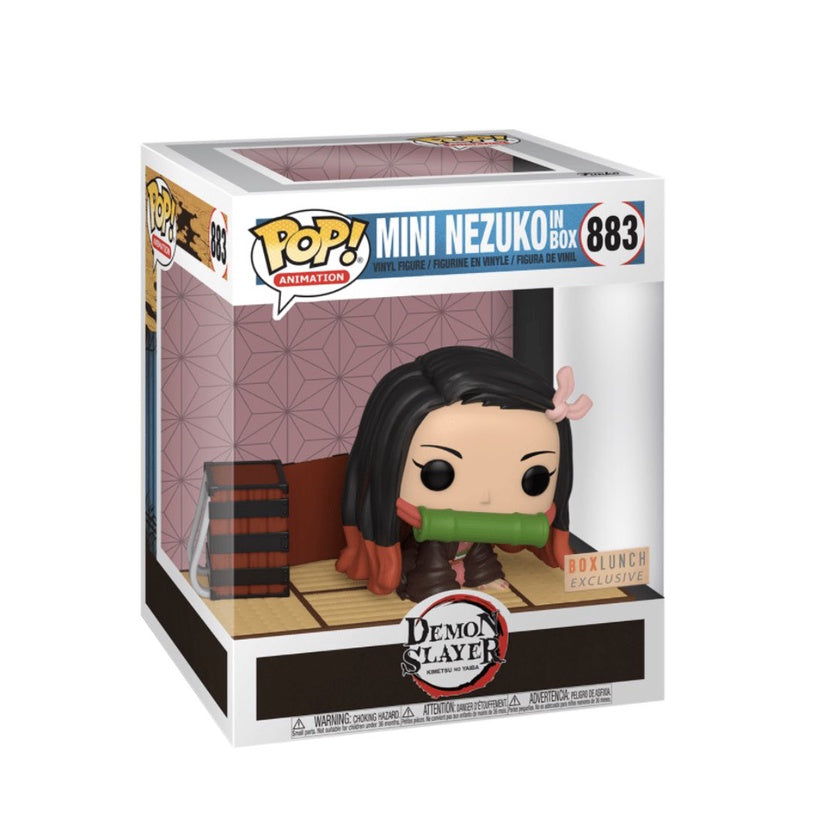 Funko POP Demon Slayer 883 Mini Nezuko In Box Boxlunch Exclusive