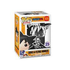 Funko POP! Dragon Ball 109 Goku & Flying Nimbus (Chrome) Funimation Exclusive