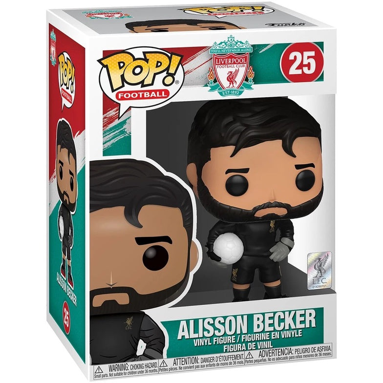 Funko POP Football Liverpool 25 Alisson Becker