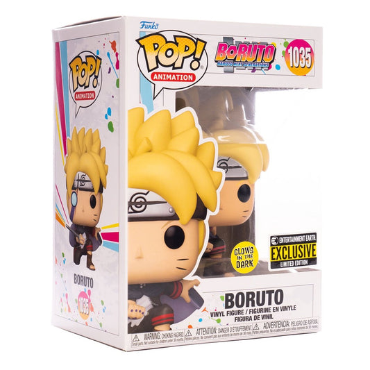 Funko POP Boruto 1035 Boruto (GITD) Entertainment Earth Exclusive