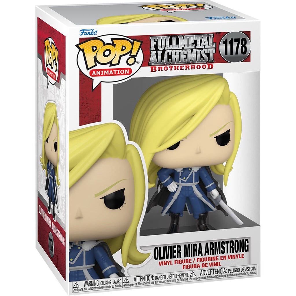 Funko POP Fullmetal Alchemist: Brotherhood 1178 Olivier Mira Armstrong