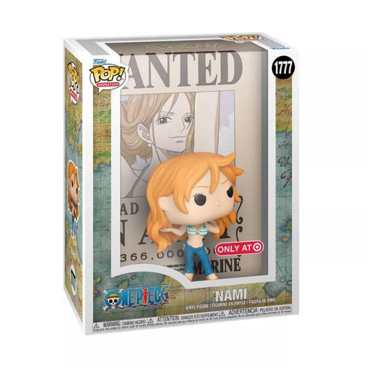 Funko POP One Piece 1777 Nami (Wanted Poster) Target Exclusive